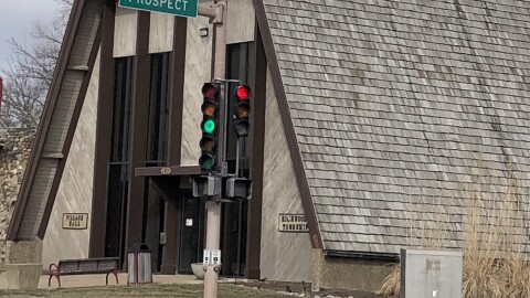 The exterior of the Peoria Heights Village Hall is seen from the southeast corner of Glen Ave. and Prospect Road in a 2023 file photo. 