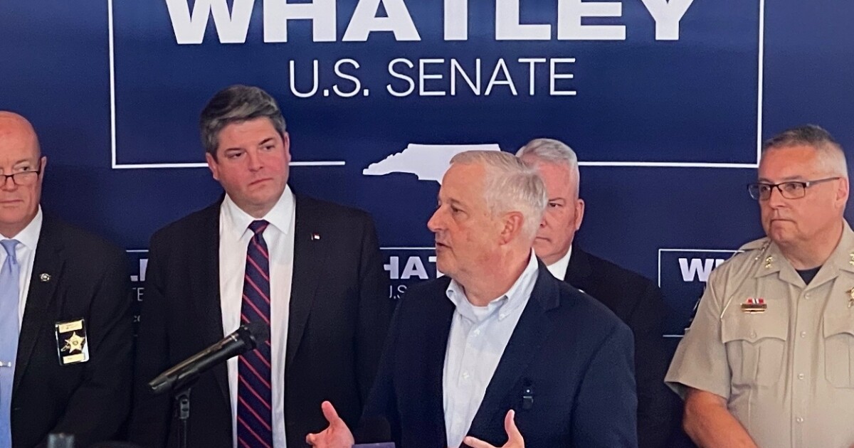 Michael Whatley focuses on public safety during campaign