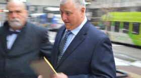  Larry Householder, former Ohio House speaker, walks into the Potter Stewart U.S. Court House in Cincinnati on Jan. 23, 2023.