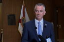 Democratic gubernatorial candidate David Jolly in Tallahassee on Aug. 28, 2026.