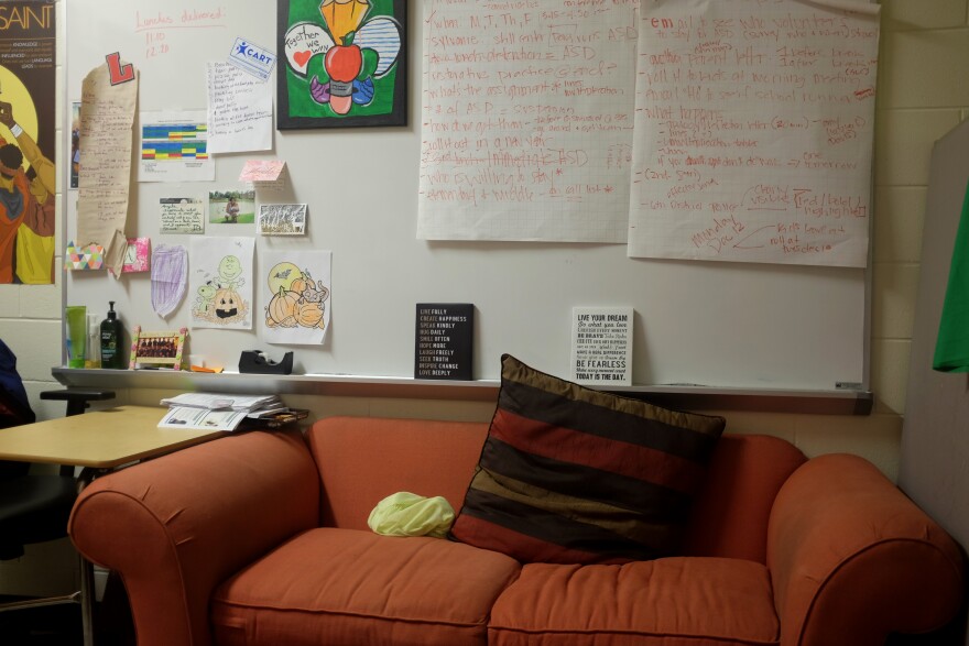 Lawrence D. Crocker College Prep's wellness center. Feb. 1, 2017.