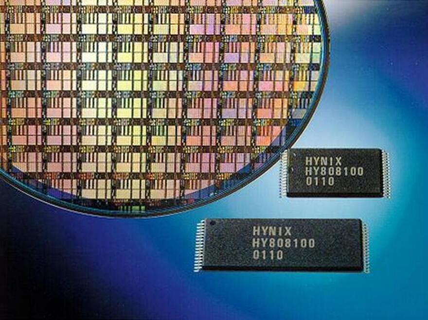 Semiconductor computer chips like this one rely on electricity -- positive or negative charges -- to store data. Using high power magnets in a lab, researchers have developed a new way to store data in the spin of an atom's nucleus.
