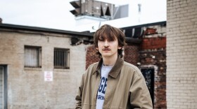 Hudson Freeman posing for a photograph 