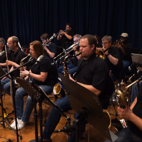 Jazz in Progress performing live in WNIJ's Studio A