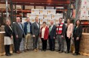 Midwest Food Bank hosted a celebration this March at its Morton warehouse to recognize the donation.