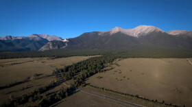 Mount Princeton outside Buena Vista on Aug. 28, 2023.