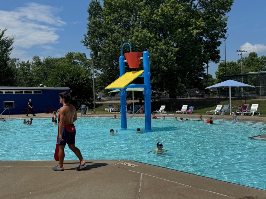 Lexington's Aquatic Centers are the hot tickets in town during this week's heatwave.