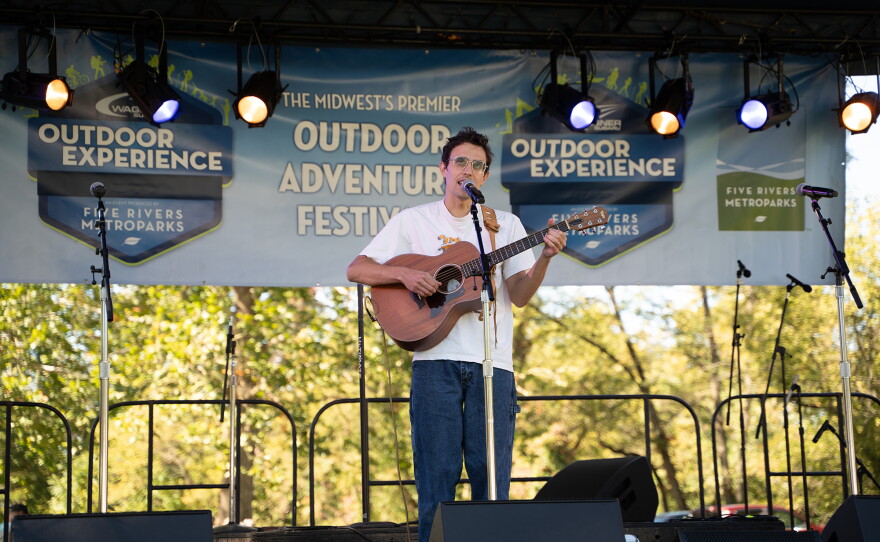 Alec Snead performs at the Wagner Subaru Outdoor Experience on October 3, 2026.