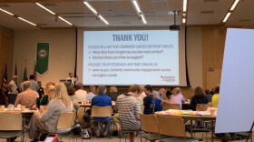 At a recent public meeting in Syracuse, attendees were asked to submit their ideas
