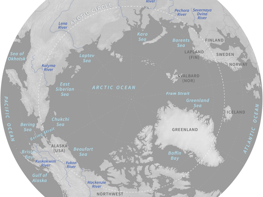Artic Orange Rivers Orange rivers and melting glaciers: federal report shows rapid change ...