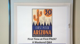 About 200 people from all over the country gathered in a conference room of a Sheraton in Mesa for the 30th annual installment of the First Pitch Arizona fantasy baseball symposium. It’s a four-day gathering of "baseball geeks" put on by Baseball HQ.