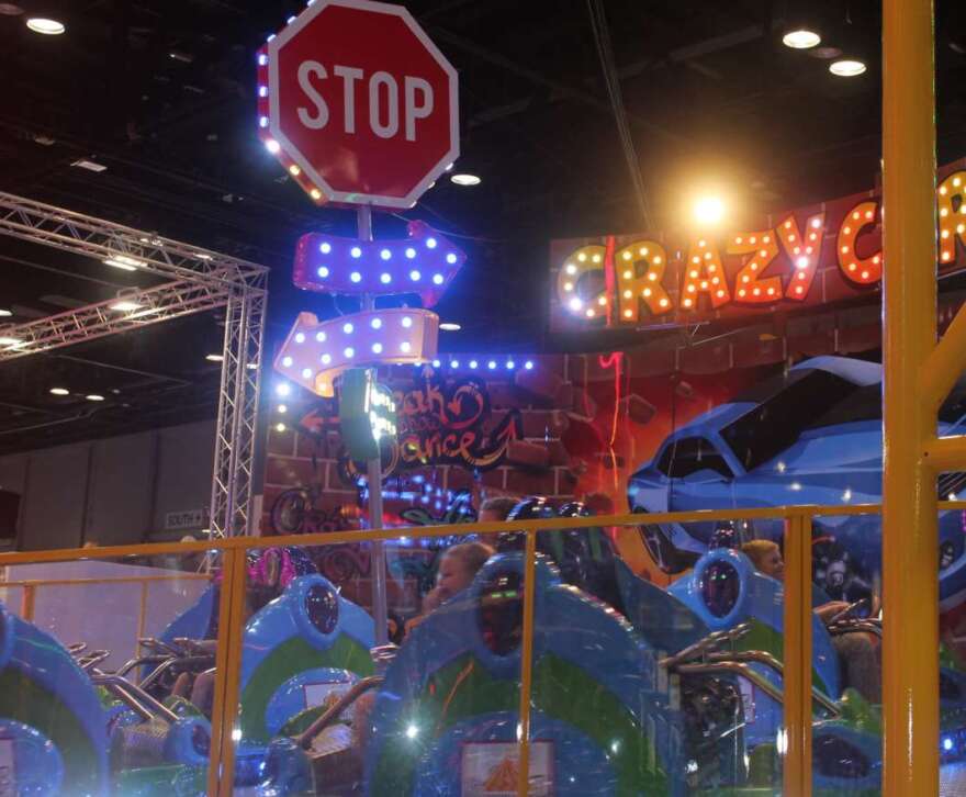 Just one of the many attractions at IAAPA 2019. Photo: Danielle Prieur