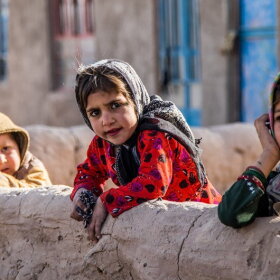 UNDP/S. Omer Sadaat Children in Shade Bara village, Herat province, Afghanistan.