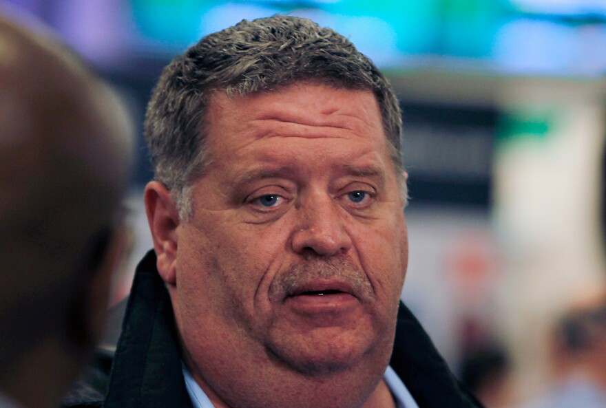 Trainer Dale Romans talks about his Kentucky Derby entrant, J Boys Echo, drawing post position No. 13 for Saturday's race at Churchill Downs in Louisville, Ky., Wednesday, May 3, 2017.