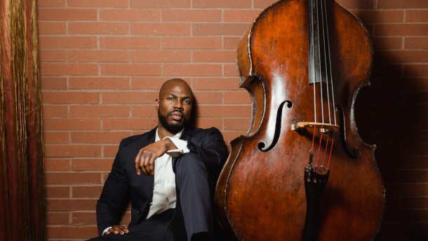 PhilOrch bassist Joseph Conyers, who will be featured this performance in Tan Dun's