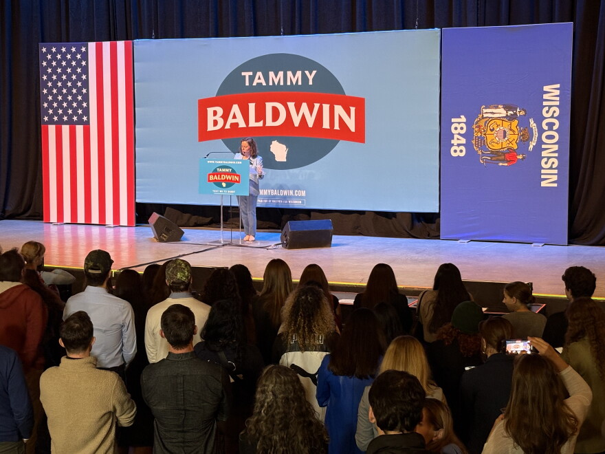 Sen. Baldwin party