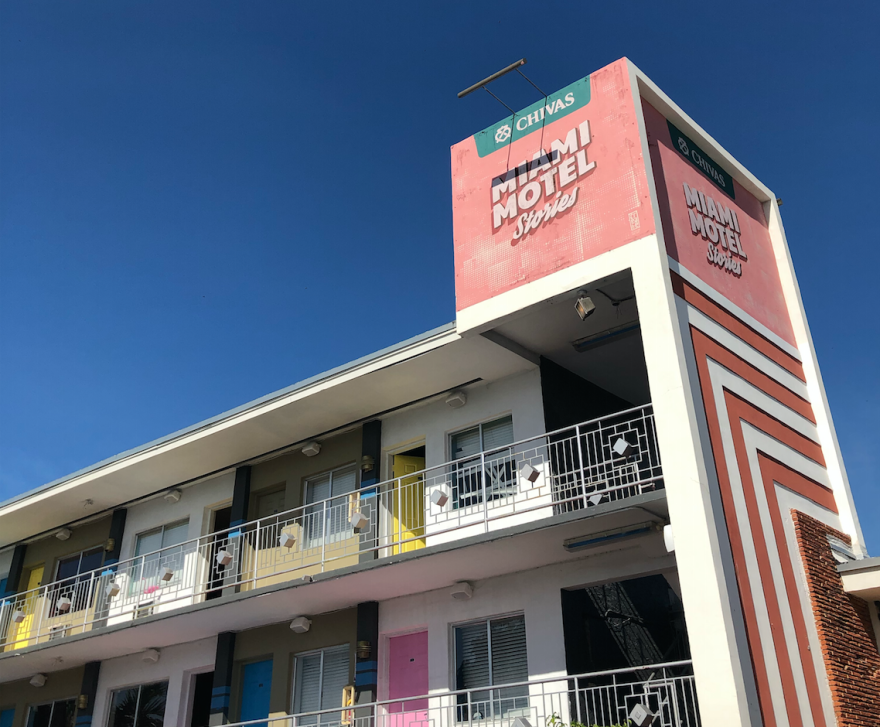 Miami Motel Stories is an immersive real-time theatre experience produced by Juggerknot Theatre Company at the The Gold Dust Motel on Biscayne Boulevard.  