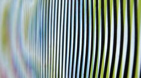 Julie Oppermann, TH1223 (detail), 2012 Acrylic on canvas.