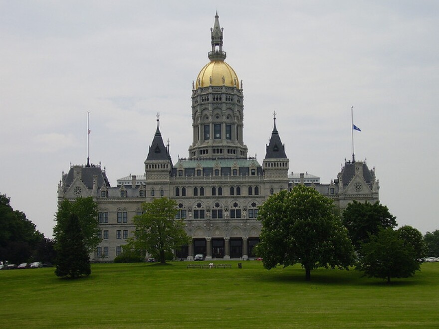 The Connecticut State Capitol Building in Hartford