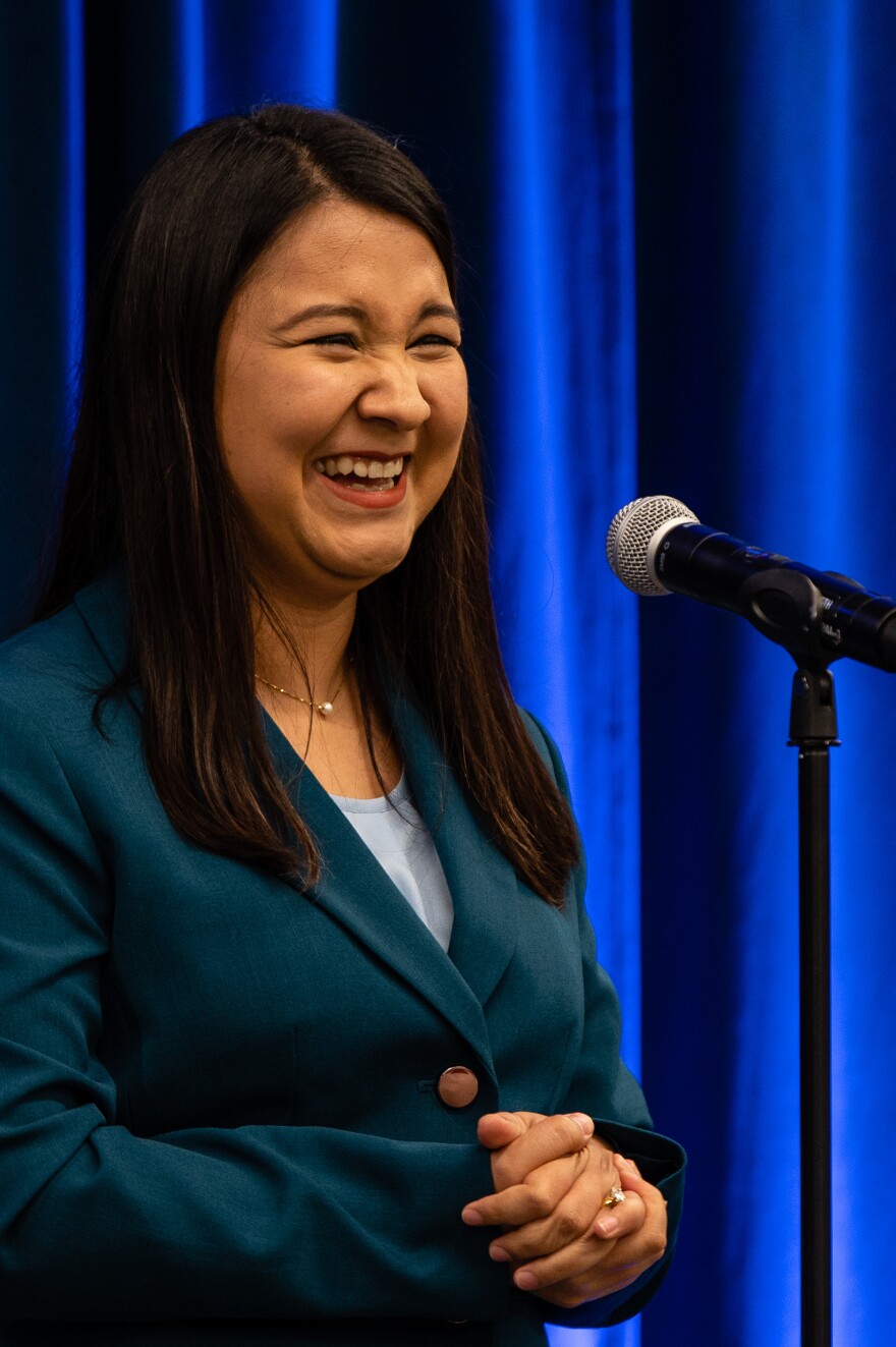 Storyteller Trishala Khatri. Photo by Aaron Curits.