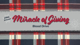  Logo for the Miracle of Giving Blood Drive at the Community Blood Center of the Ozarks
