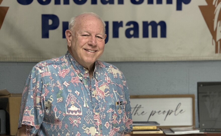 Howard Blitz, founder and director of the Freedom Library, is pictured at the library on July 1, 2026.