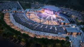 The Sunset Amphitheater had a projected capacity of 12,000 seats.