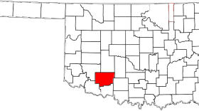 Lawton is in Comanche County