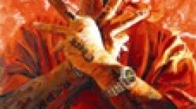 The High Point of Peace, from the series The Upholding and Protection of the Crown, 2007; oil and aerosol on canvas, 96 x 72 inches; Rubell Family Collection, Miami, Florida.