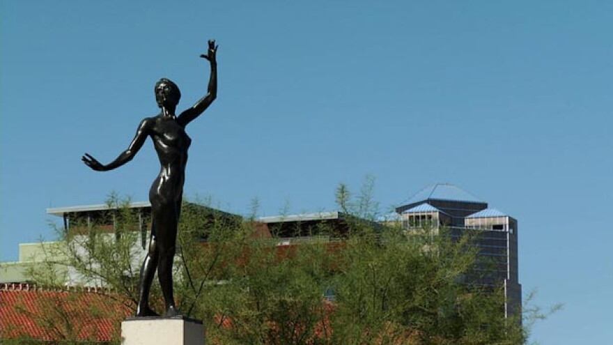 Statue Near Downtown Tucson SPOT