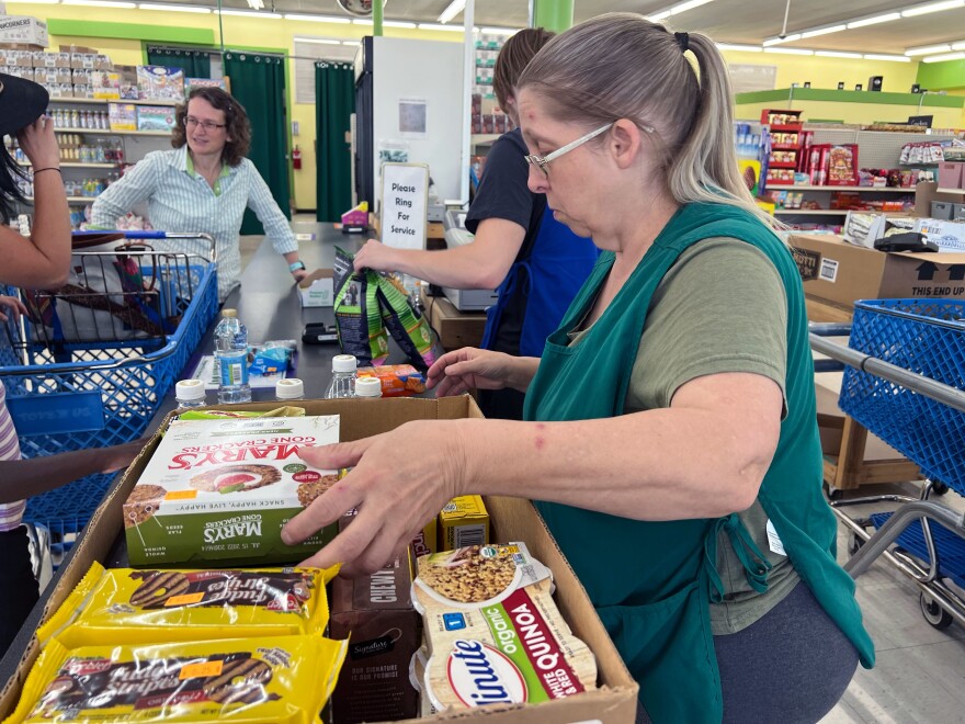 Mr. Mac's Outlet Discount store is one of just a few dozen salvage store to buy out of date or nearly out of date foods from distributors. 