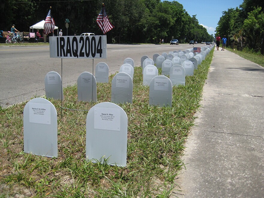 Monday's 2013 Memorial Mile in Gainesville.