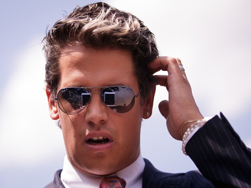 Breitbart News editor Milo Yiannopoulos.