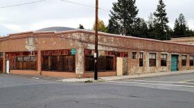 The vacant Markwardt Brothers Garage in Chiloquin. The city will get $500,000 from EPA to clean the site up of hazardous auto chemicals.