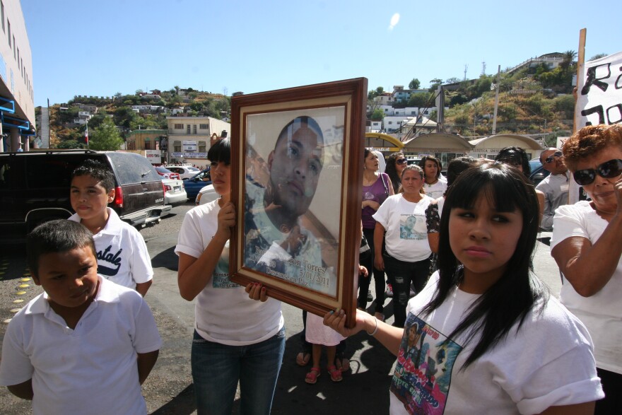 Cross-Border Shooting Protest