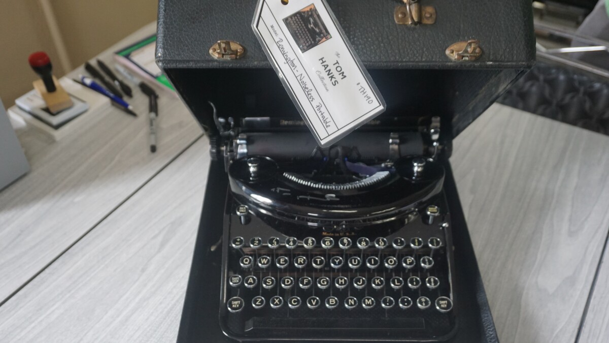 Tom Hanks gifted a typewriter to a shop in Rolla, said he might come for a visit