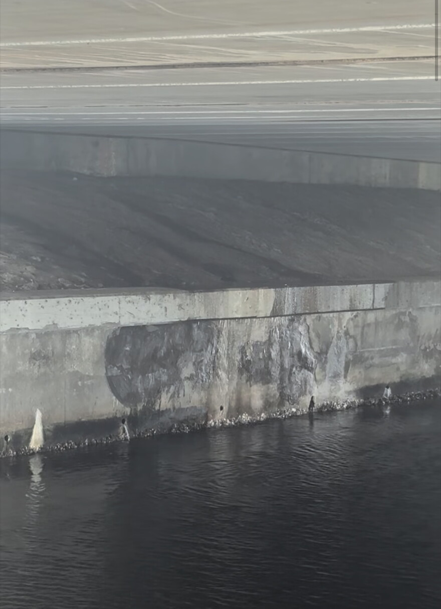 A months-long leak under a Cape Coral canal bridge continues concerning residents and boaters.