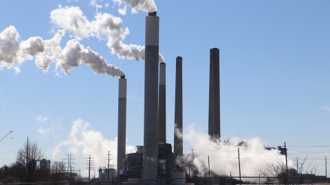 LG&E's Mill Creek power plant in southwest Jefferson County.