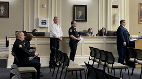 Representatives of Lexington Public Safety at Council meeting 06-12-23