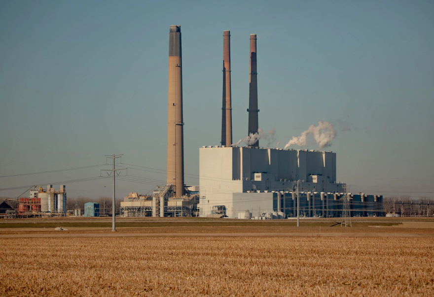 Ameren’s coal-powered Labadie Energy Center in Labadie, Missouri, in January 2022.