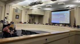 EHI Consultants President Ed Holmes offers report findings to Council 10-15-2
