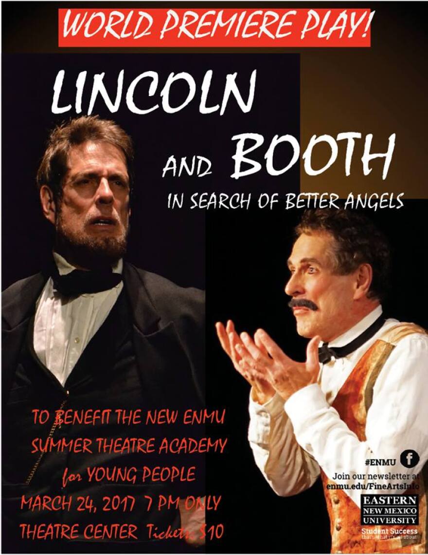 Lincoln and Booth World Premiere Poster