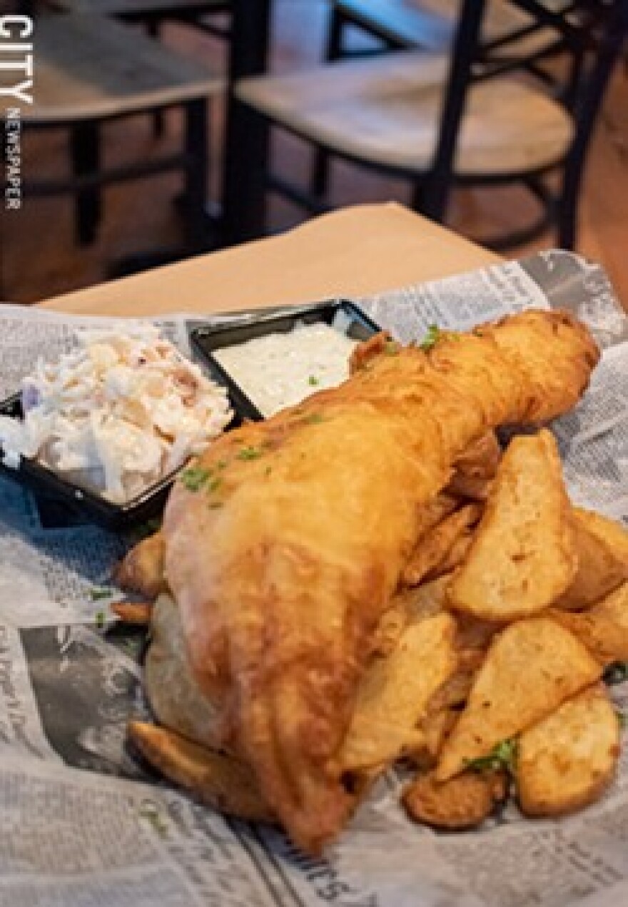 The fish fry and pub fries.