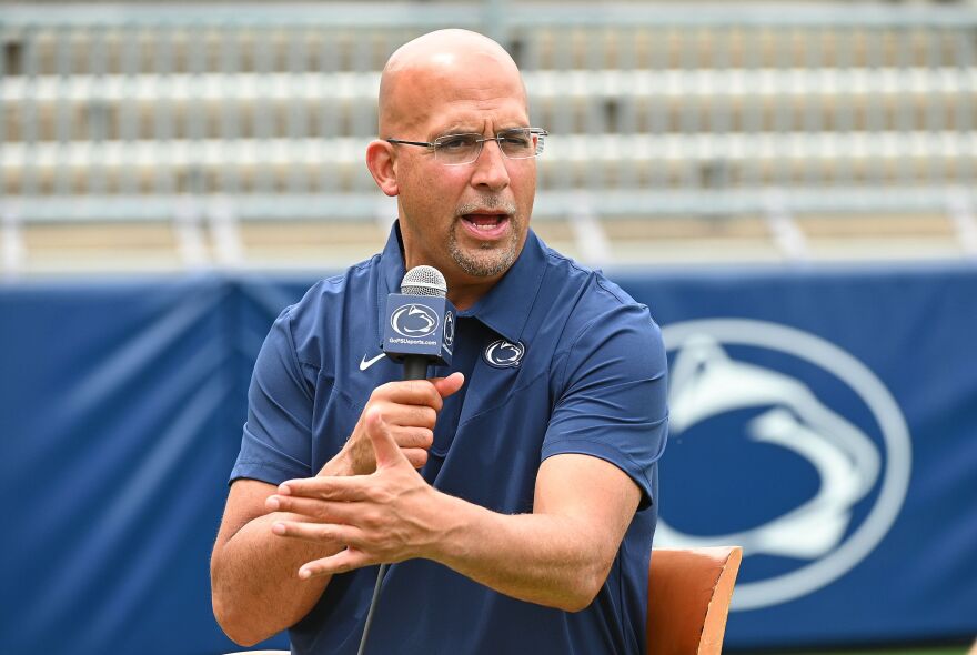 Penn State’s head football coach makes a guaranteed $7 million a year, but he doesn’t appear on the university’s required list of top 25 highest-salaried employees.