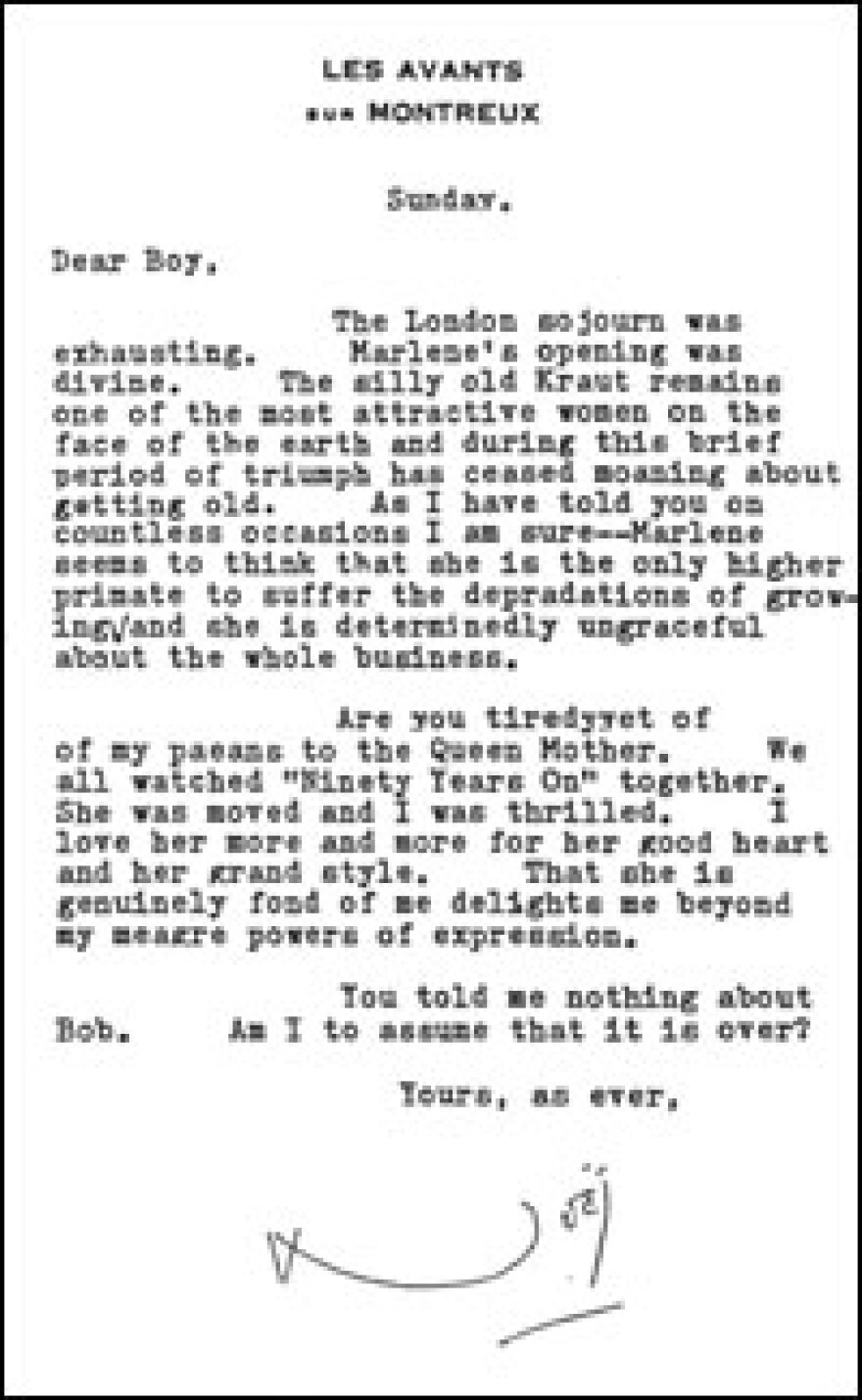Coward Lettering How A Successful Biographer Became A Forger | WFAE 90.7 - Charlotte's ...