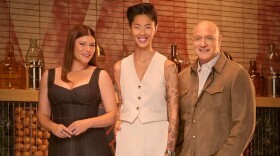 'Top Chef' hosts (from left) Gail Simmons, Kristen Kish and Tom Colicchio.