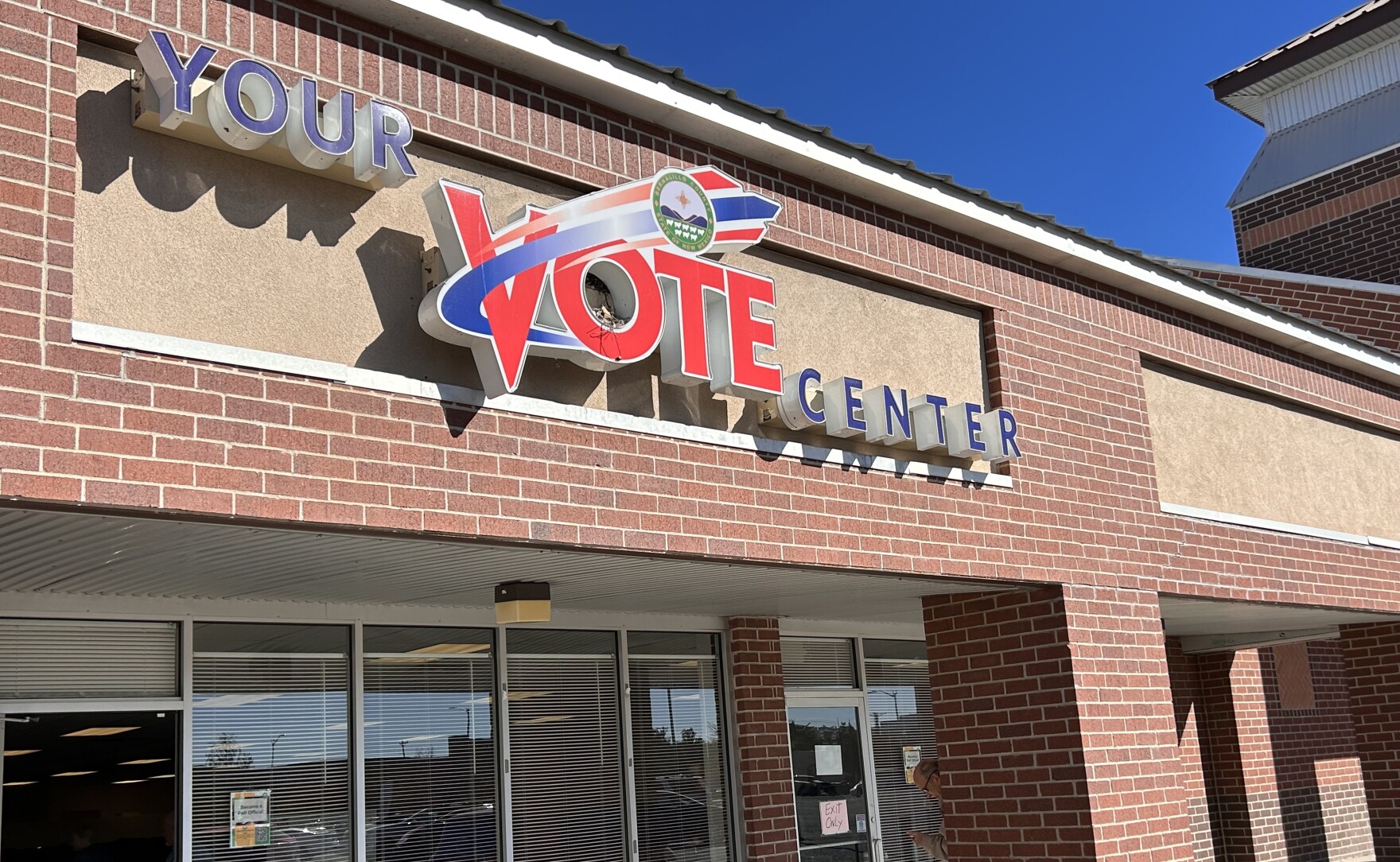 Casting a ballot in NM on Election Day 2023