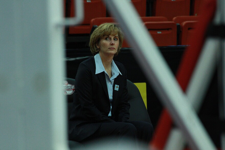 "Coach G" announced her departure, effective this week.