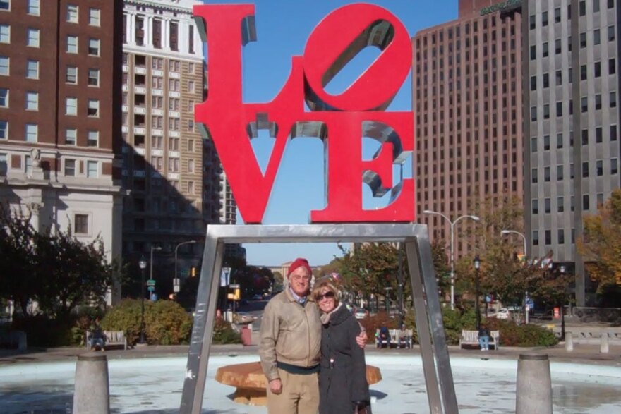 Dan & Margaret in Philadelphia, taking in some sights in-between the three WC20 anniversary concerts.