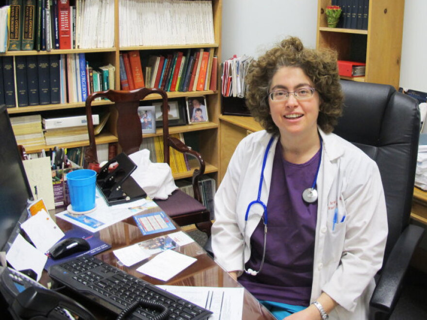 Plastic surgeon Amy Pare says it's important for doctors to know what kind of substances patients she's treating might have been exposed to.